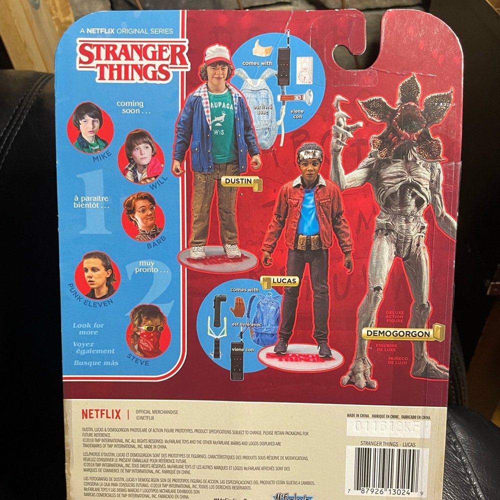 Stranger Things S1 Lucas - Picture 2 of 3